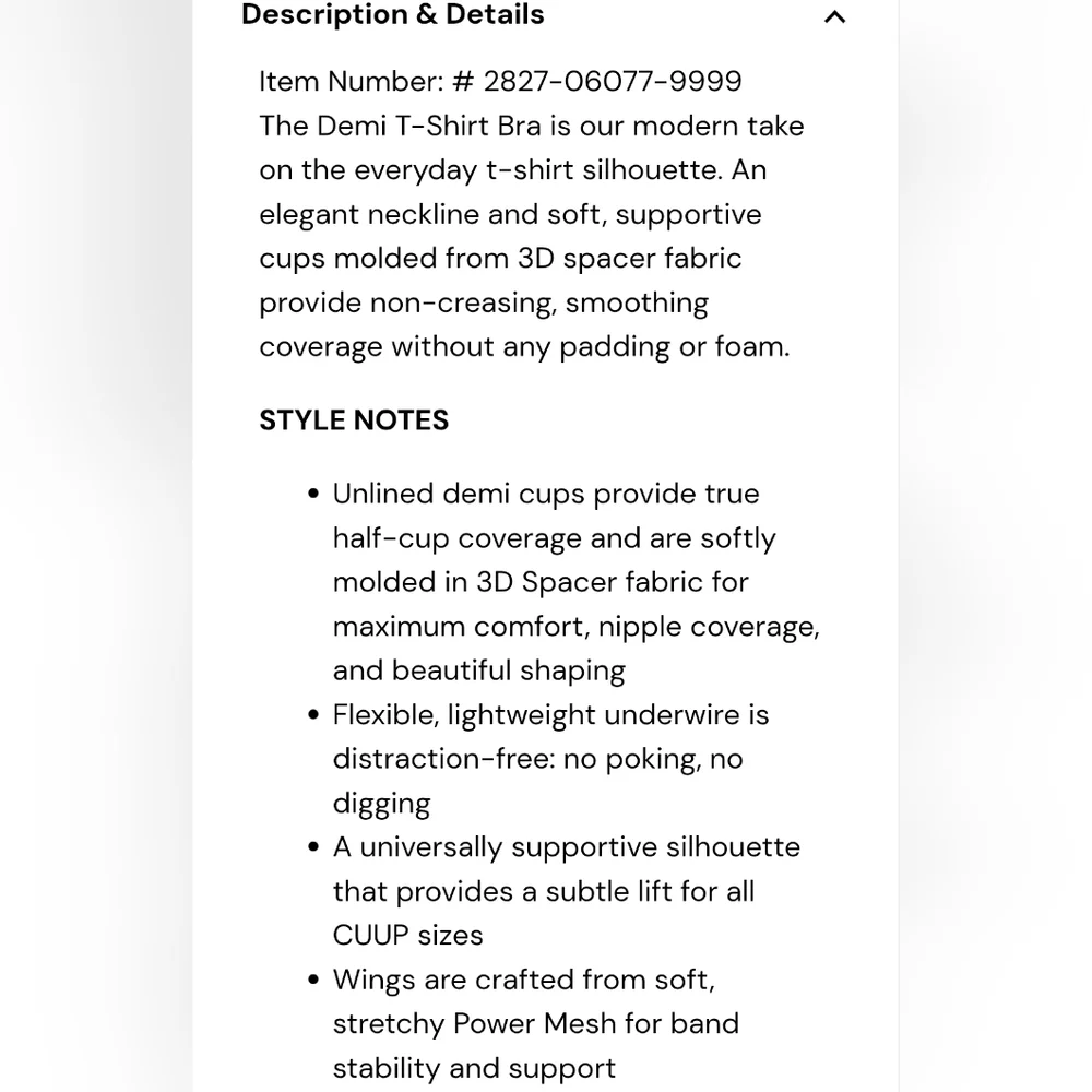 CUUP The Demi T-Shirt - Spacer Sz 44C Teal Underwire Bra New WL296 - Picture 6 of 10